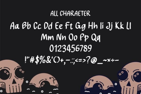 Ghostly Whispers Font - Preview 3