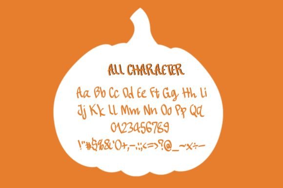 Halloween Night Font - Preview 3