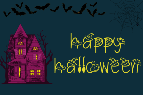 Happy Spooky Font - Preview 3