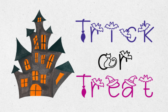 Happy Spooky Font - Preview 5