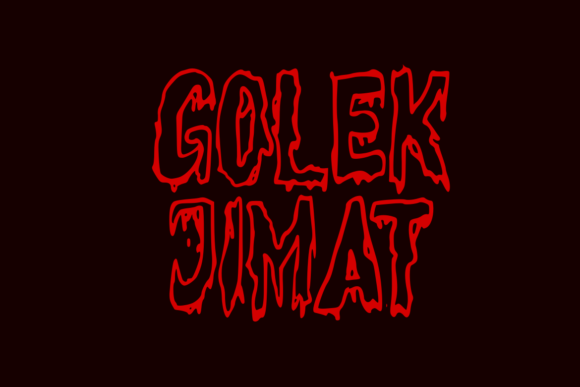 Kesambet Font PNG with transparent background - Preview 2