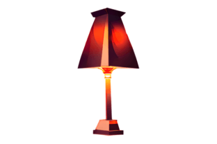 Lamp SVG Cut file by Creative Fabrica Crafts · Creative Fabrica