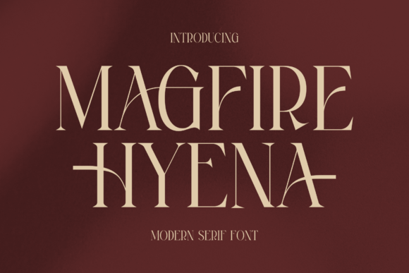 Magfire Hyena Serif Font By Storytype Studio