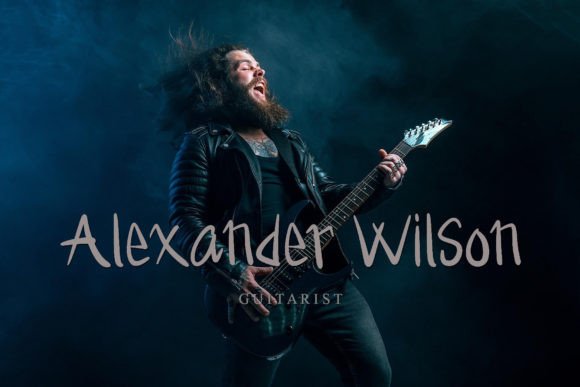 Metal Rocker Font font preview - 1