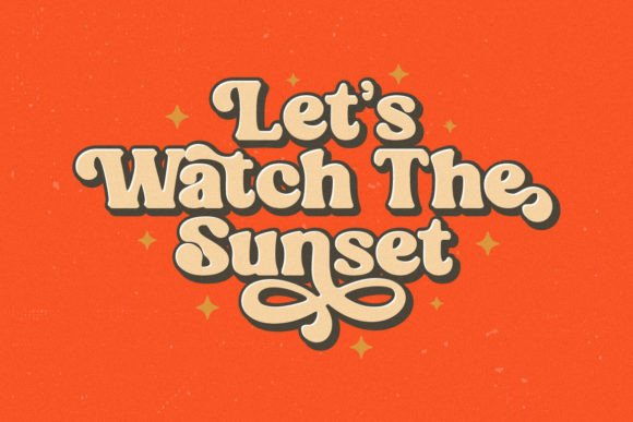 Shine Coasty Font font preview - 6
