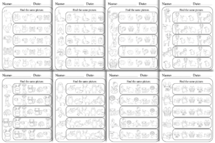 50 Printable Activity Worksheets for Kid Graphic by Ahmed Sherif ...