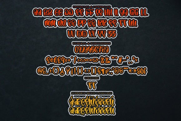 Background Font - Preview 4