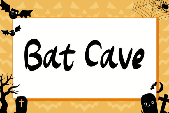 Bat Cave Font - Preview 4