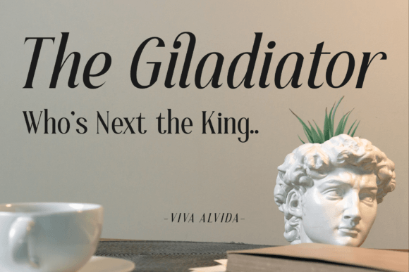 Blafhy Glibs Font - Preview 2