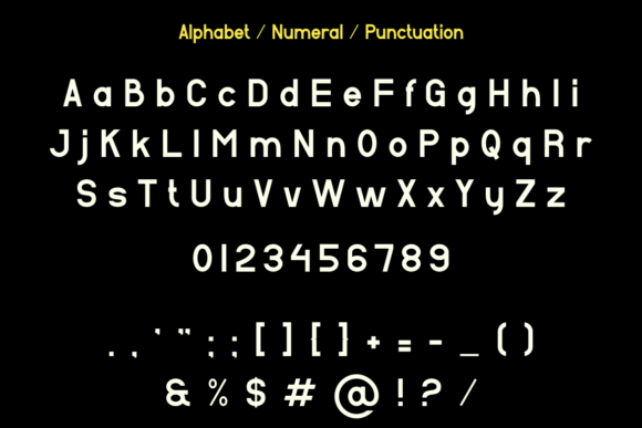 Bolling Font - Preview 1