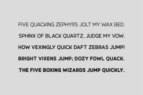 Converta Rounded Font - Preview 1