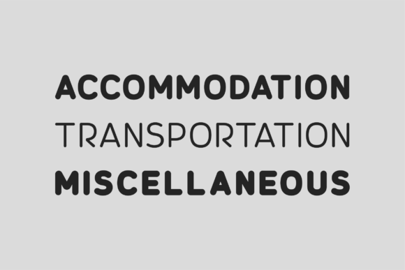 Converta Rounded Font - Preview 3