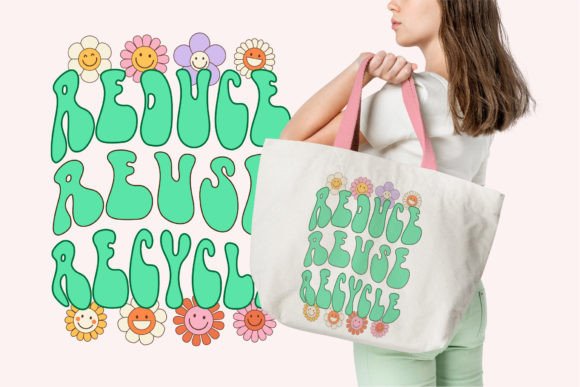 Groovy Flower Font - Preview 4