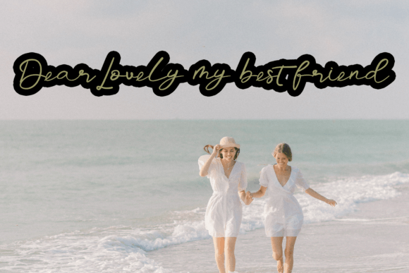Handmade Summer Font - Preview 1