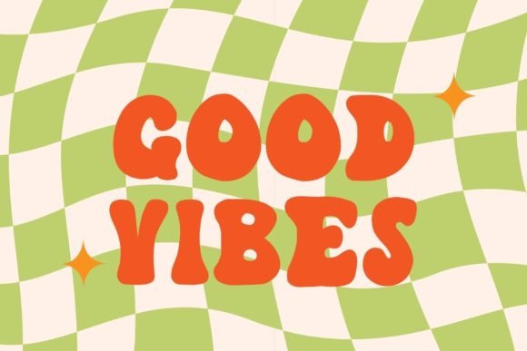 Happy Vibe Font font preview - 1
