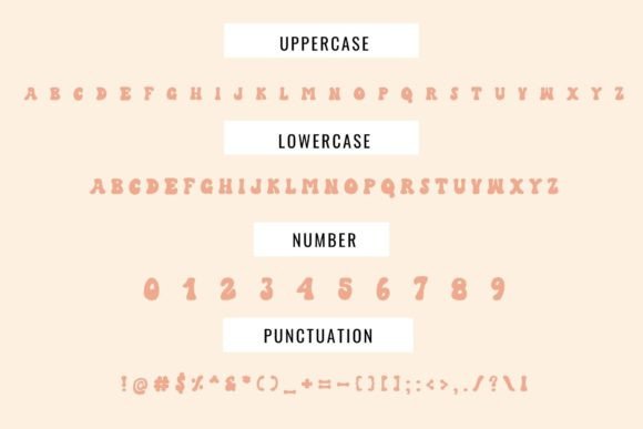 Happy Vibe Font font preview - 3