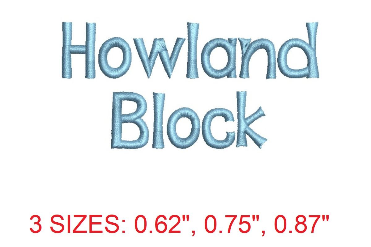 Howland Block Font · Creative Fabrica