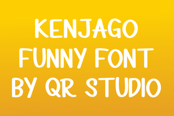 Kenjago Font PNG with transparent background - Preview 1