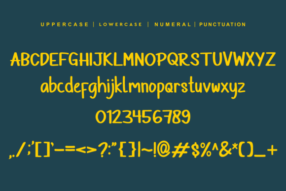 Kenjago Font PNG with transparent background - Preview 5