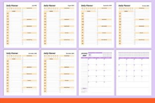 Planner & Agenda 2024 Canva Interior Graphic by munjixpro · Creative ...