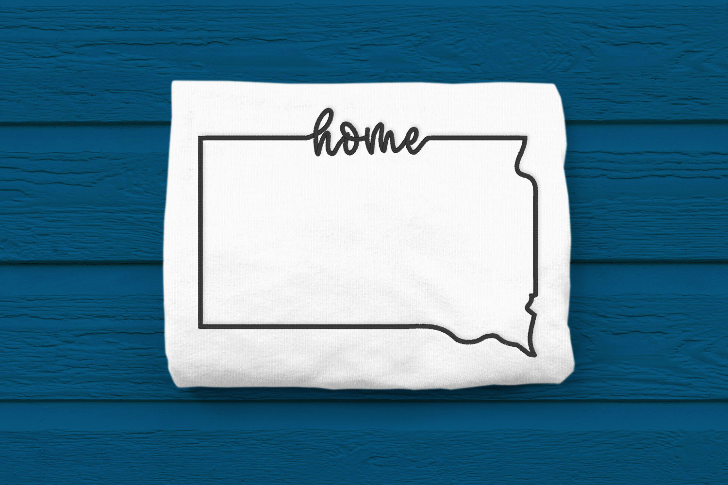 South Dakota Home State Outline
