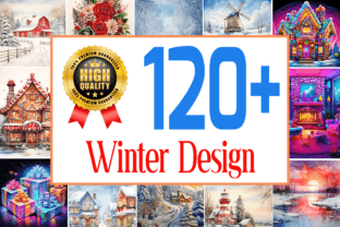 Winter Collection Theme 100+ Winter Design Bundle Graphic by Pro Designer Team · Creative Fabrica