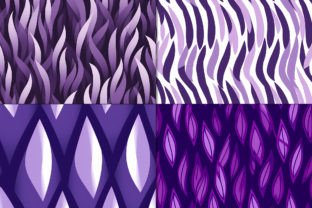 20 Seamless Purple Haze Patterns Graphic by NordicDesign · Creative Fabrica