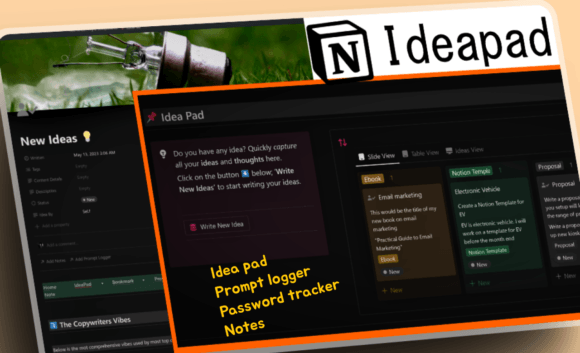 Digital Life Organizer Notion Graphics