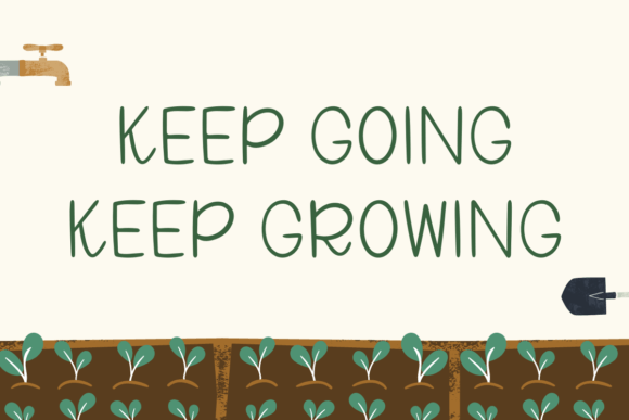Garden Font - Preview 3