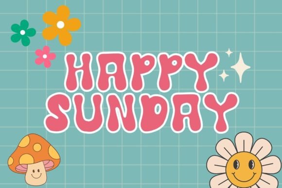 Groovy Sunday Font - Preview 3