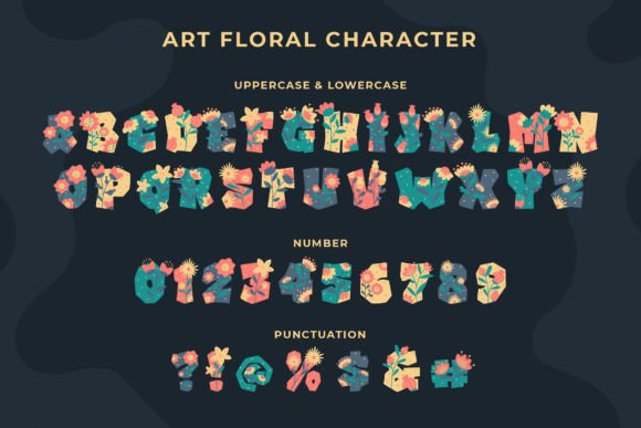 Art Flora Font - Preview 4