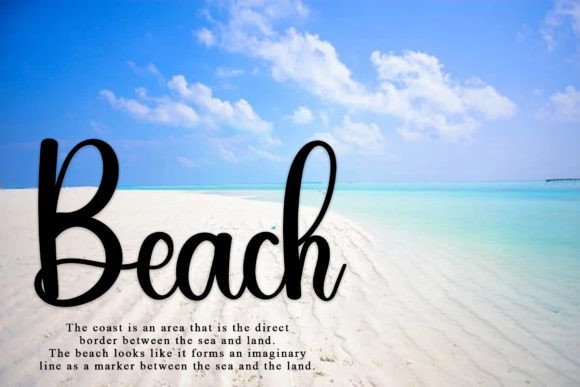 August Sunshine Font - Preview 3
