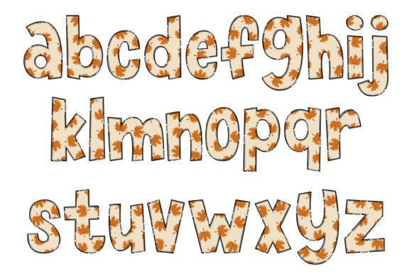 Autumn Leaves Font - Preview 2