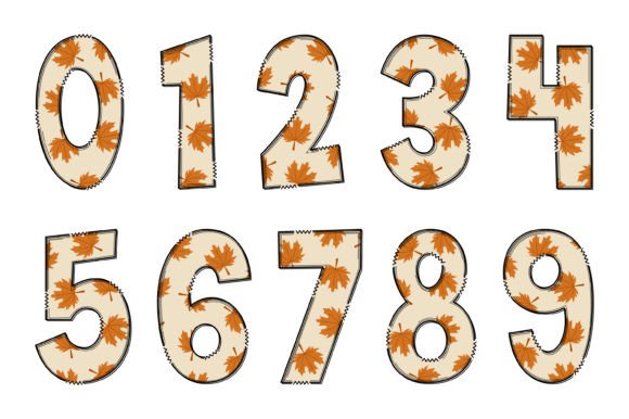 Autumn Leaves Font - Preview 3