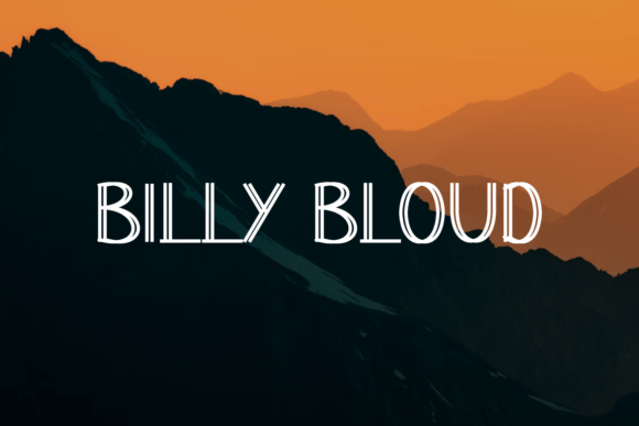 Bleoblue Font - Preview 3