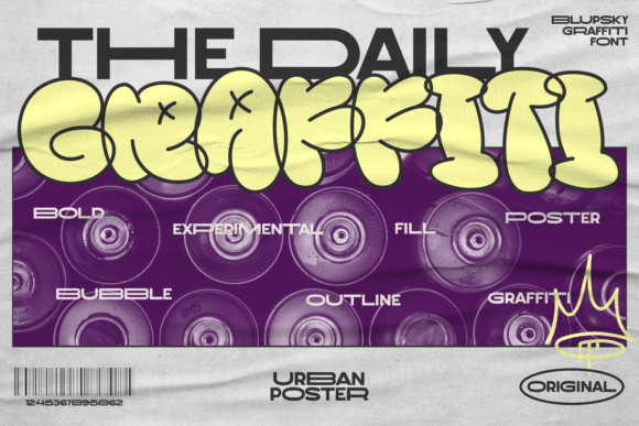 Blupsky Font - Preview 1
