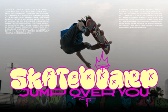 Blupsky Font - Preview 2