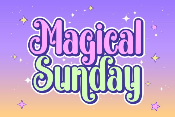 Bright Holiday Font - Preview 2