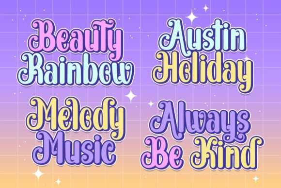 Bright Holiday Font - Preview 4