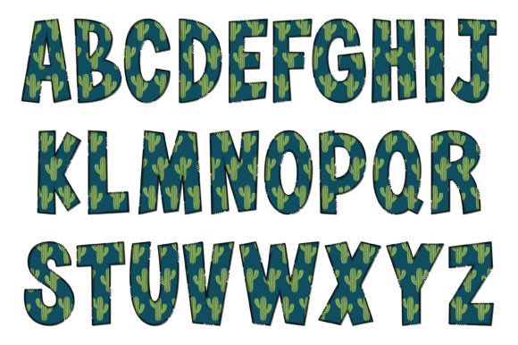 Cactus Font - Preview 1