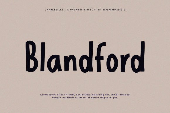 Charleville Font - Preview 2