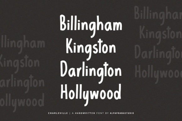Charleville Font - Preview 6