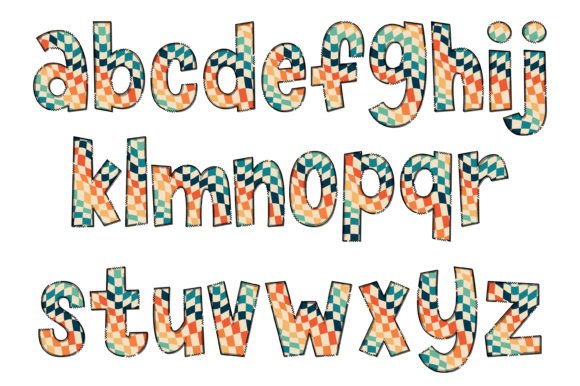 Checkerboard Font - Preview 2