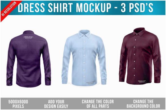 free dress shirt mockup Psd Dress Shirt Mockup Vol1