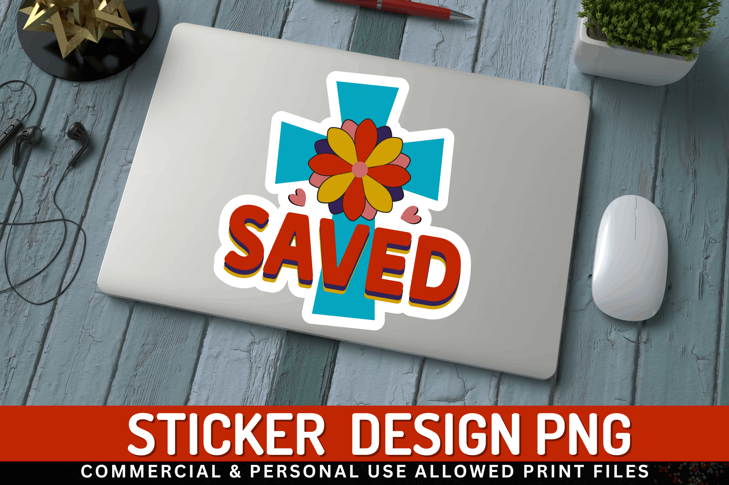 Saved Graphics FREE Saved Sticker PNG Design Graphic by Regulrcrative · Creative Fabrica