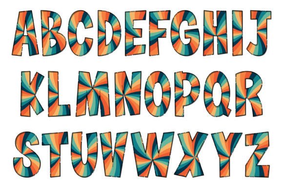 Groovy Hippie Font - Preview 1