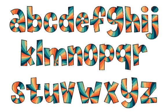 Groovy Hippie Font - Preview 2