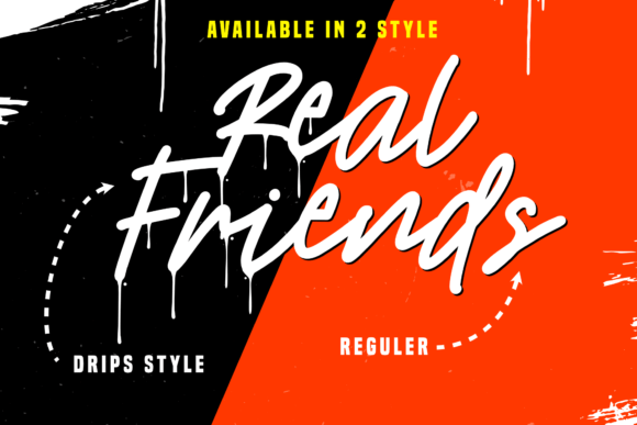 Hustle Drips Font - Preview 4