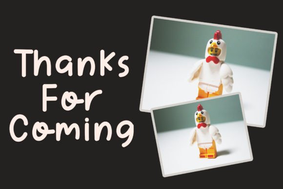 Kids Talks Font PNG with transparent background - Preview 6