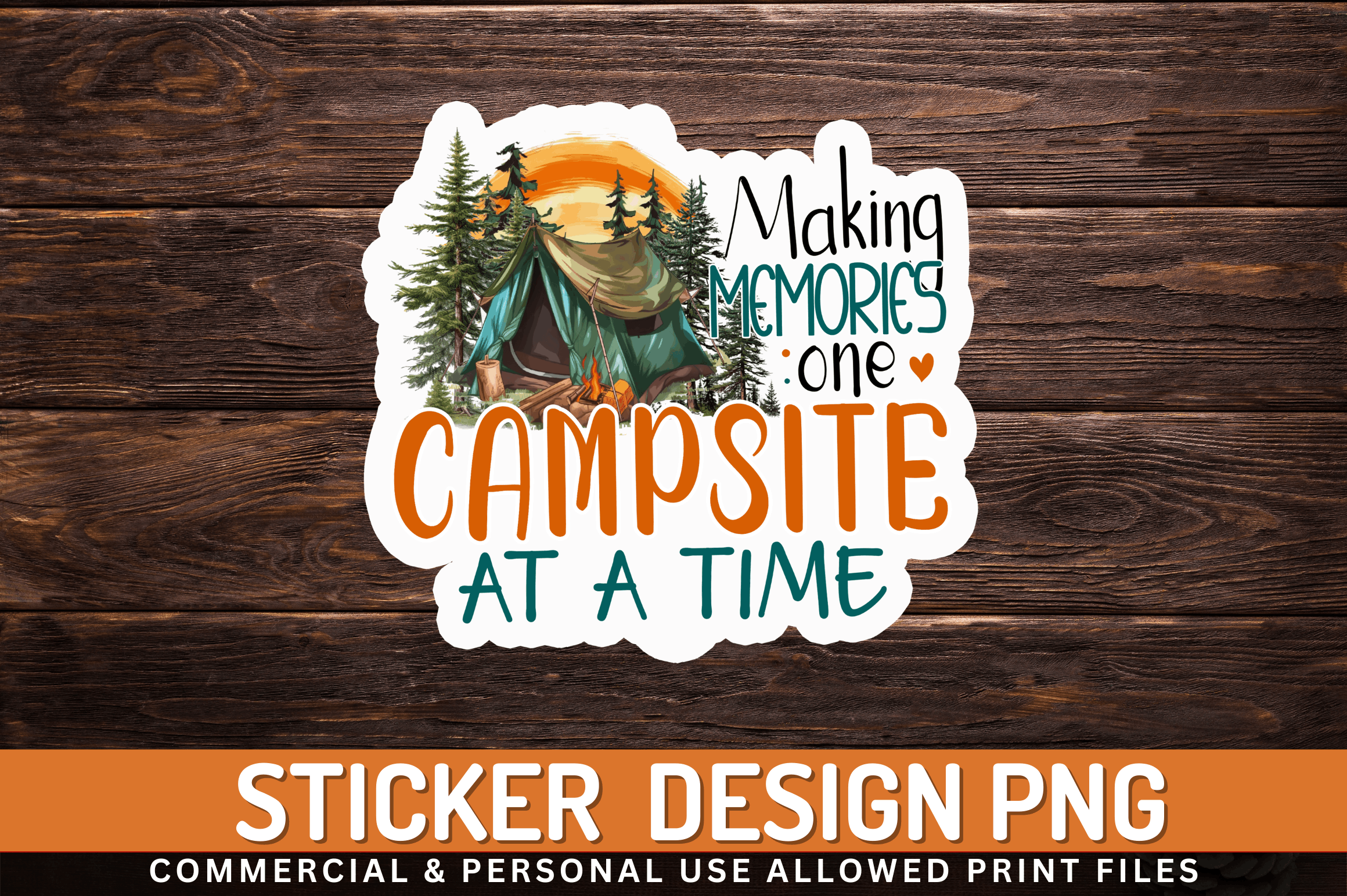 Making Memories Sticker Design Graphic by Regulrcrative · Creative Fabrica